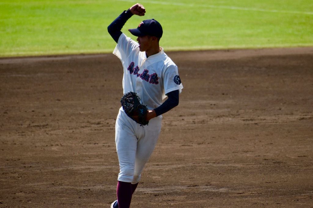 渋谷成生 藤沢翔陵高校 投球フォーム